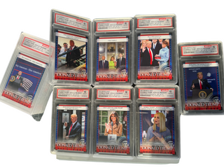 Trump 15 Card First Term Set Card Graded GEM-MT10