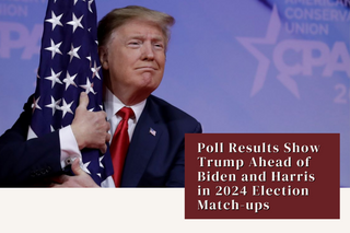 Poll Results Show Trump Ahead of Biden and Harris in 2024 Election Match-ups