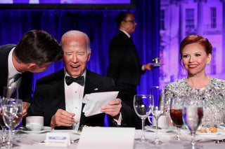 Biden roasts Trump (in a serious way) at annual press dinner