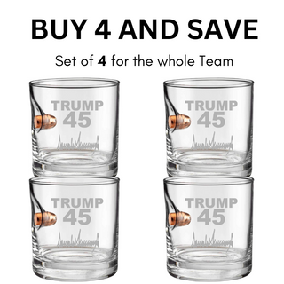 4- Trump Bullet Glass