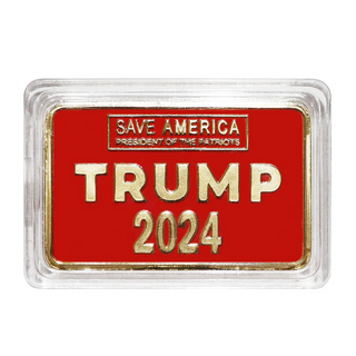 Trump Save America Gold/Red Bar