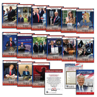 Trump 15 Card First Term Set Card Graded GEM-MT10