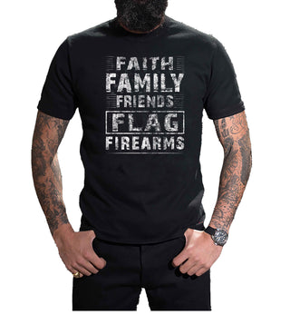 Family & Firearms - T-shirt