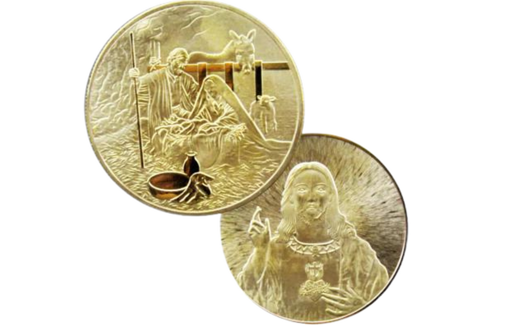 Jesus Gold Coin PatriotAddict